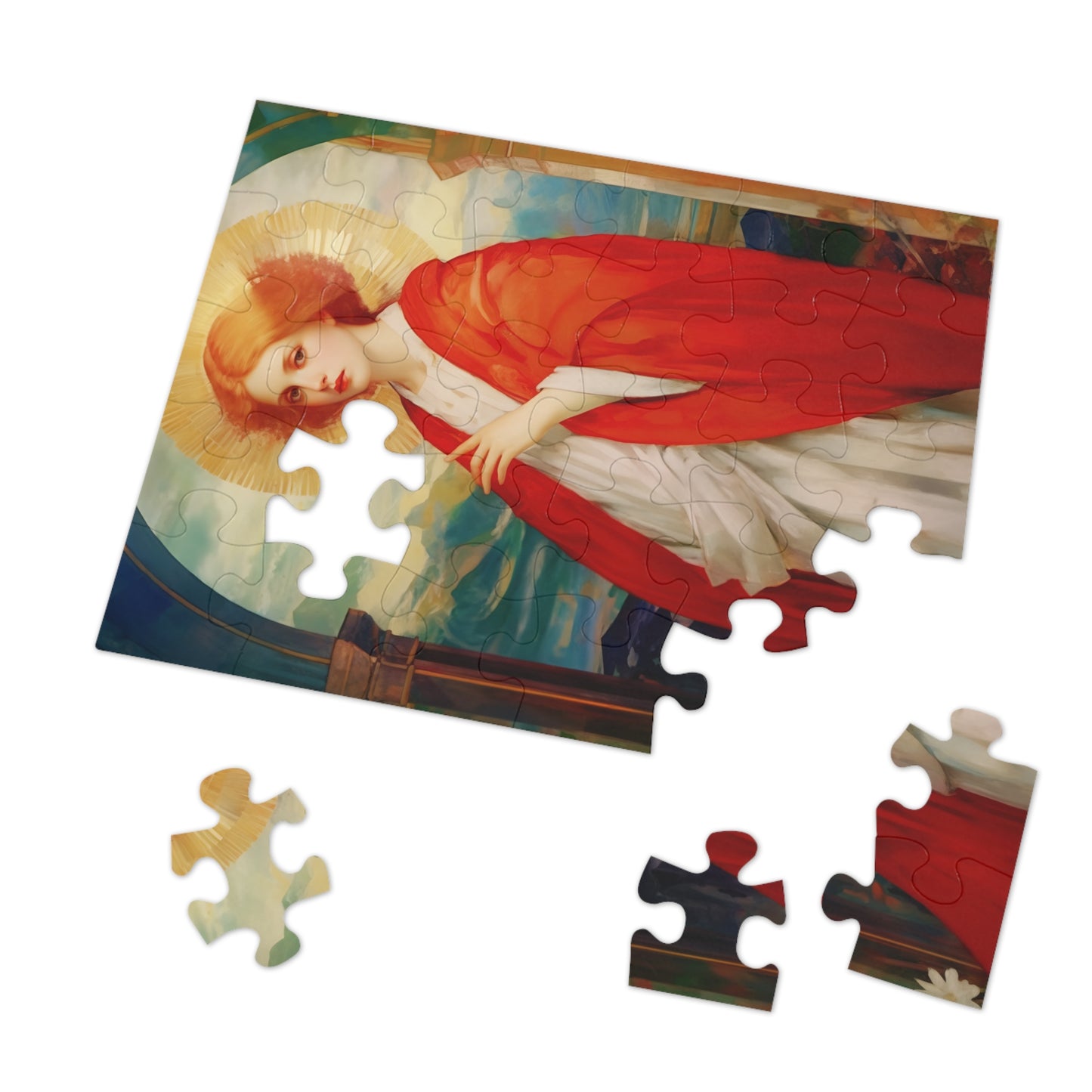Saint Bibiana - Puzzle and Keepsake Tin - Jigsaw Puzzle (30, 110, 252, 500,1000-Piece) - Religious Puzzle