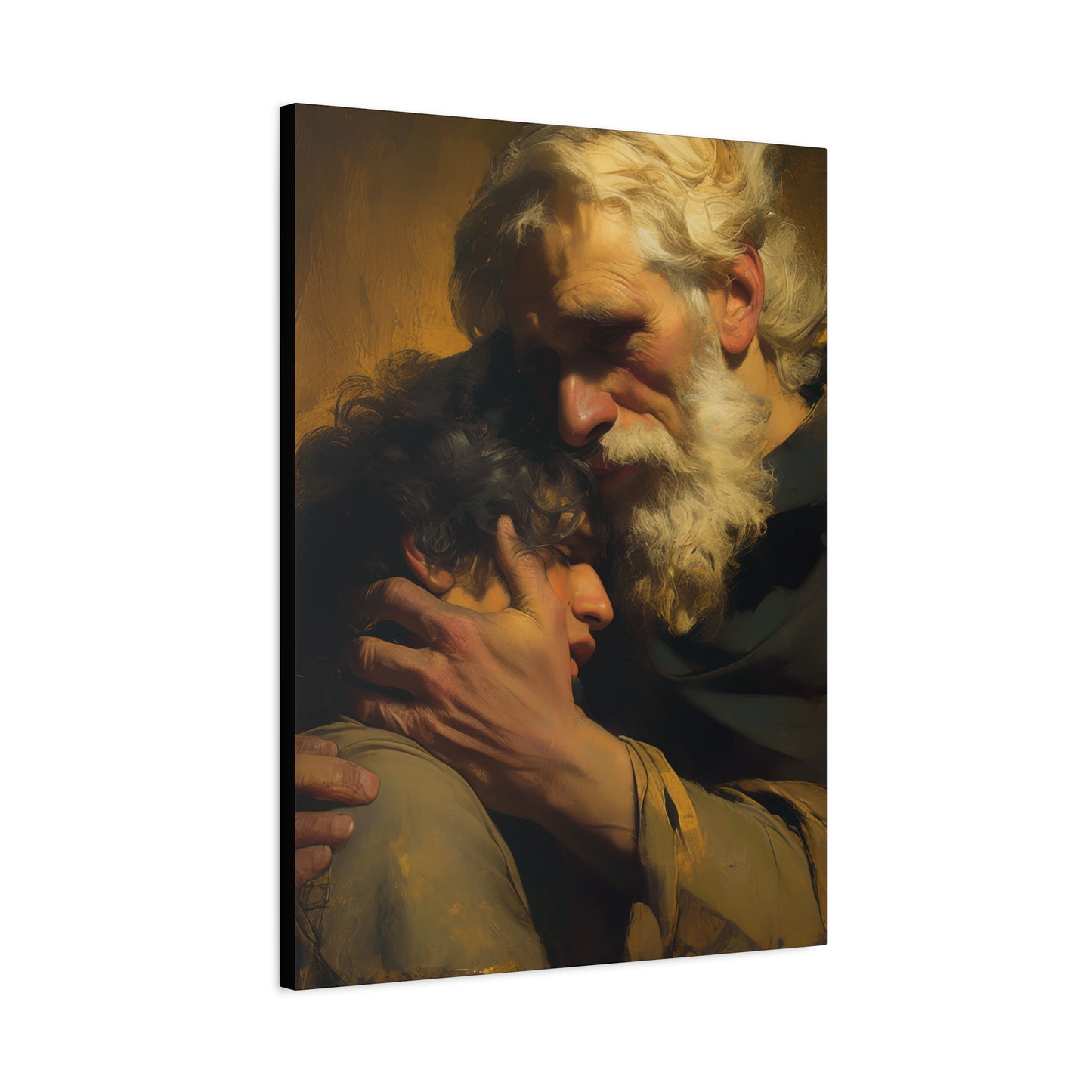 The Return of the Prodigal Son - Gallery Wrapped Canvas - Print - Religious Art for your Home - Catholic Art Print