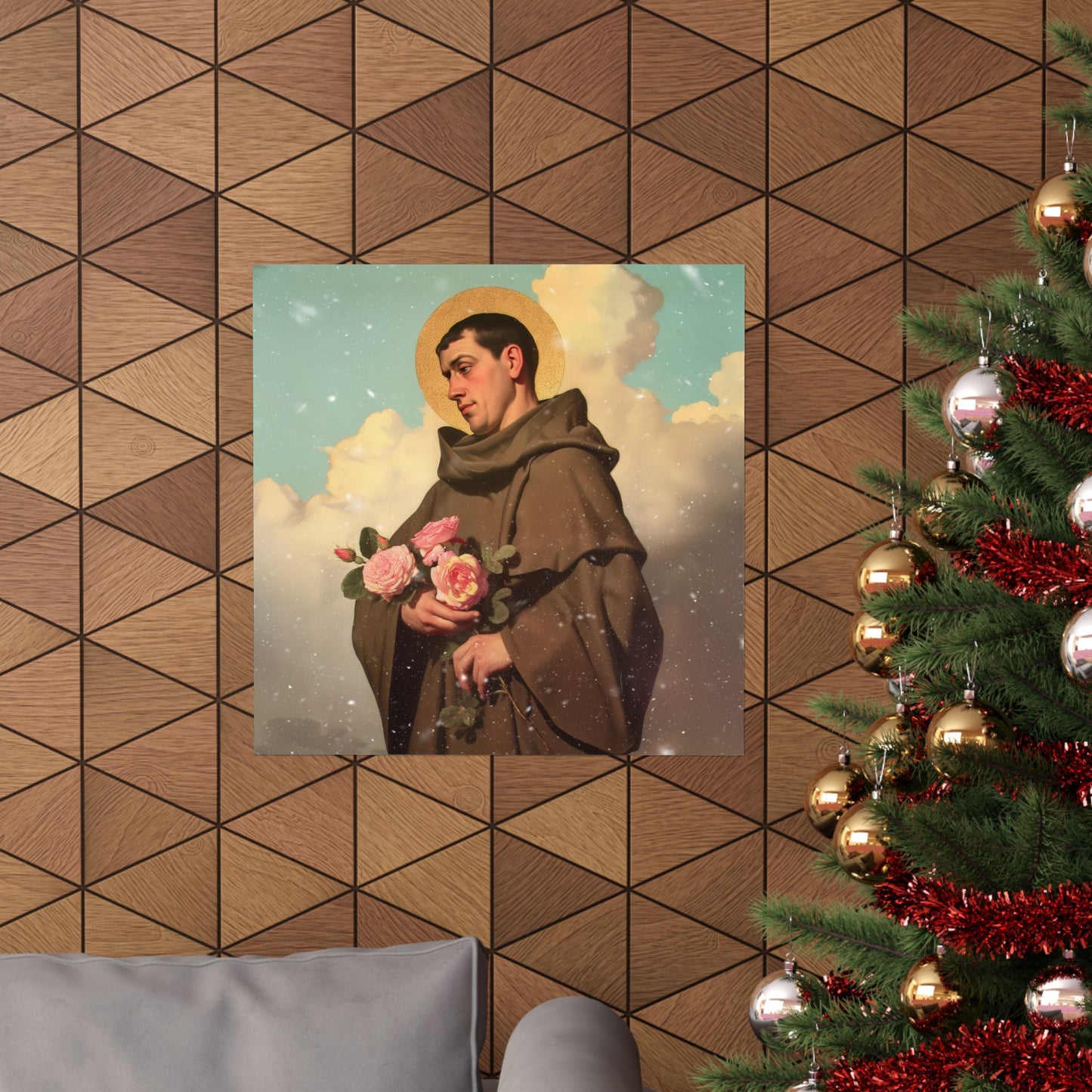 Saint Didacus of Alcala - Sanctified Souls Print - Multiple Sizes - Premium Matte Vertical Posters