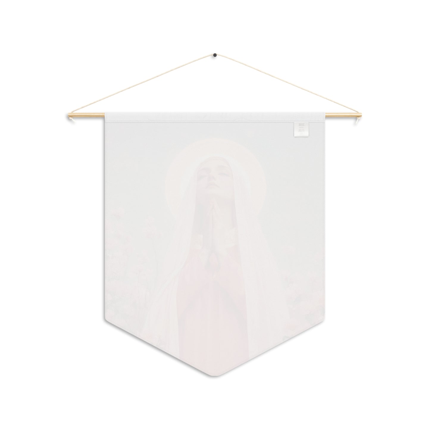 Saint Illuminata - Wall Banner / Wall Hanging - Christian Art - Prayer room - 18" x 21"