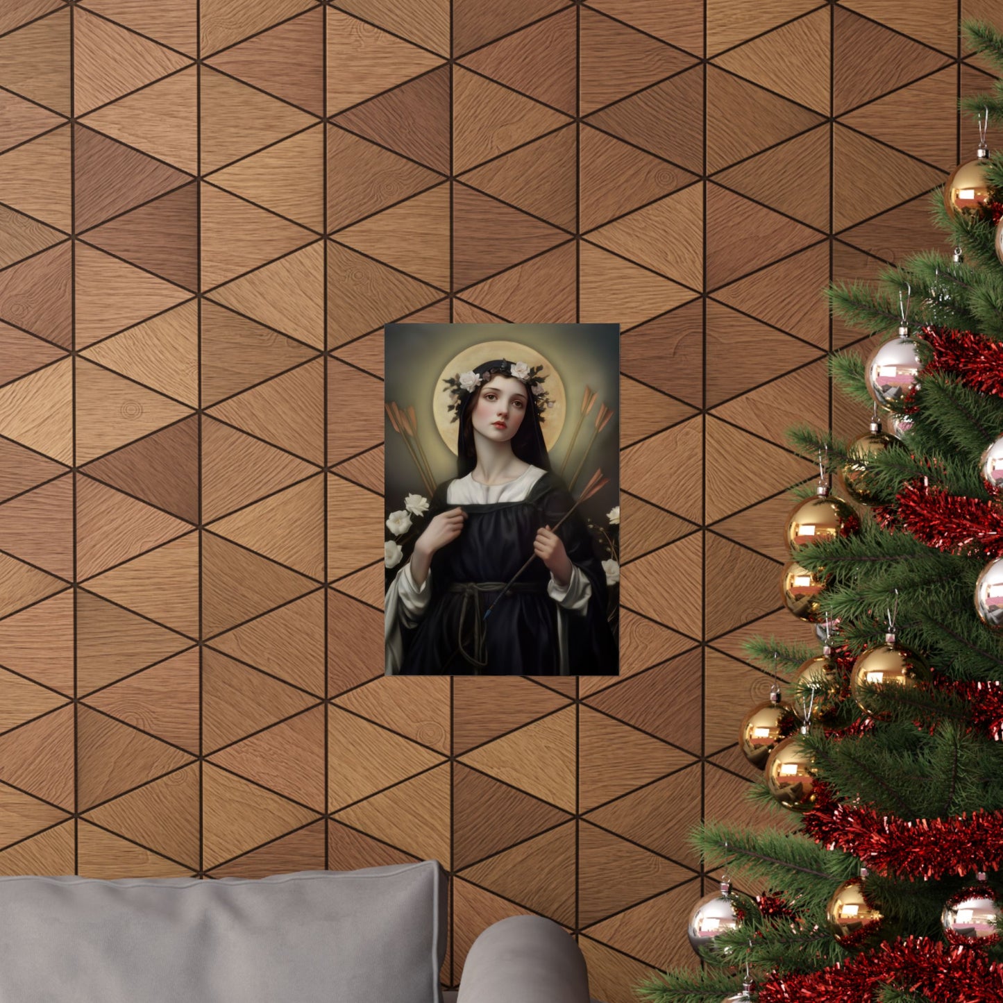 Saint Dorothy of Montau - Sanctified Souls Print - Multiple Sizes - Premium Matte Vertical Posters
