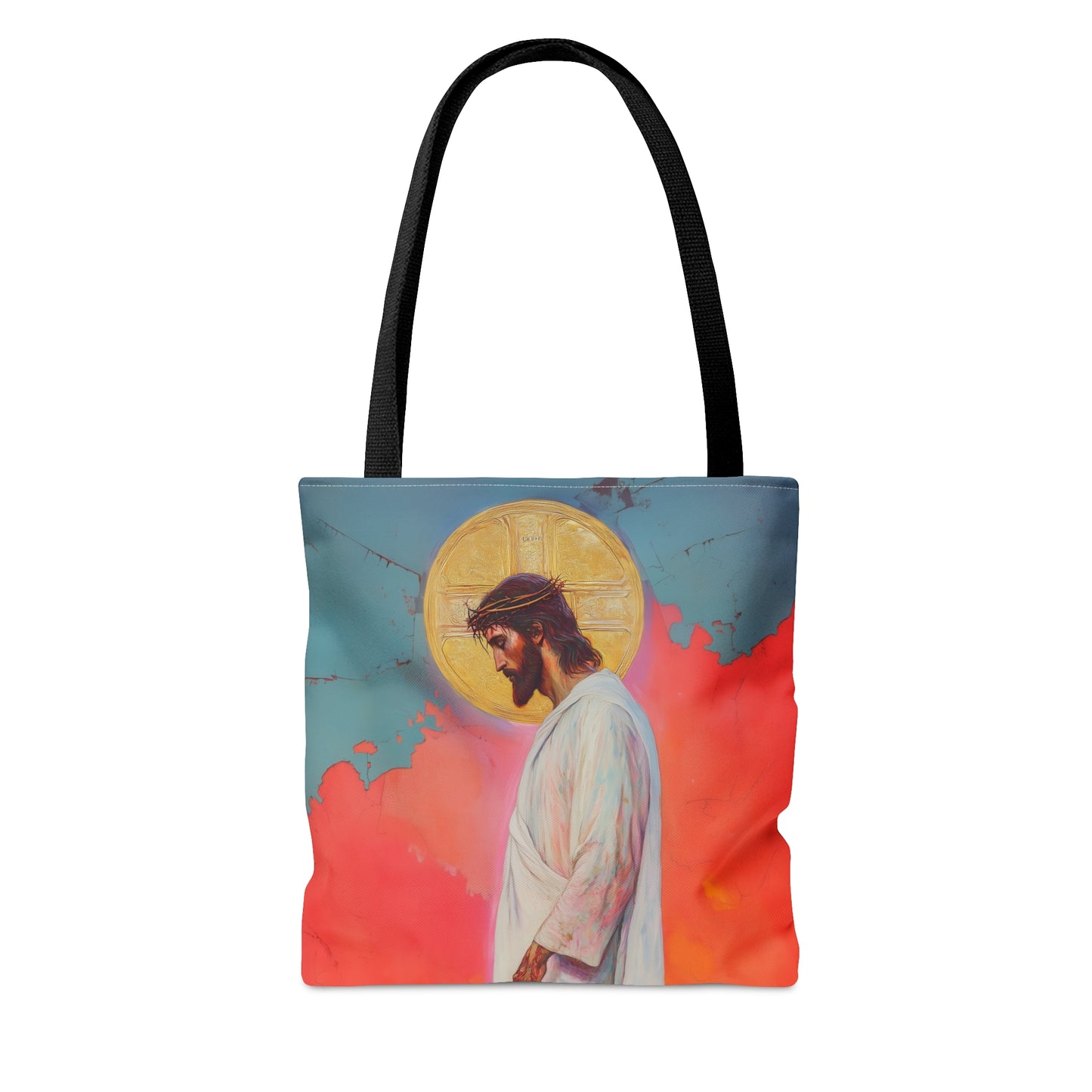 From the Tomb, Eternal Life Tote Bag - Large Medium Small Faith Art Bag - Catholic Faith Purse - Double Sided