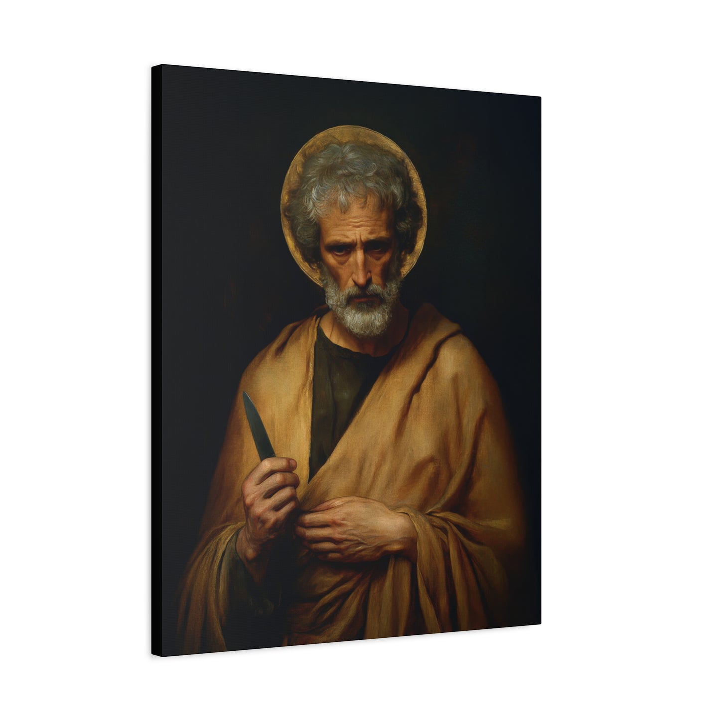Saint Bartholomew the Apostle  - Gallery Wrapped Canvas - Print - Religious Art for your Home - Catholic