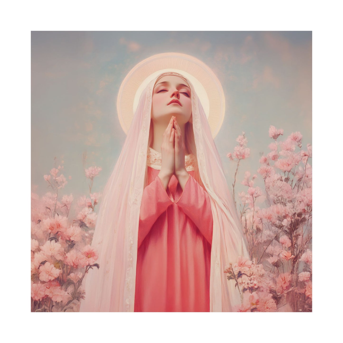 Saint Illuminata - Sanctified Souls Print - Multiple Sizes - Premium Matte Vertical Posters