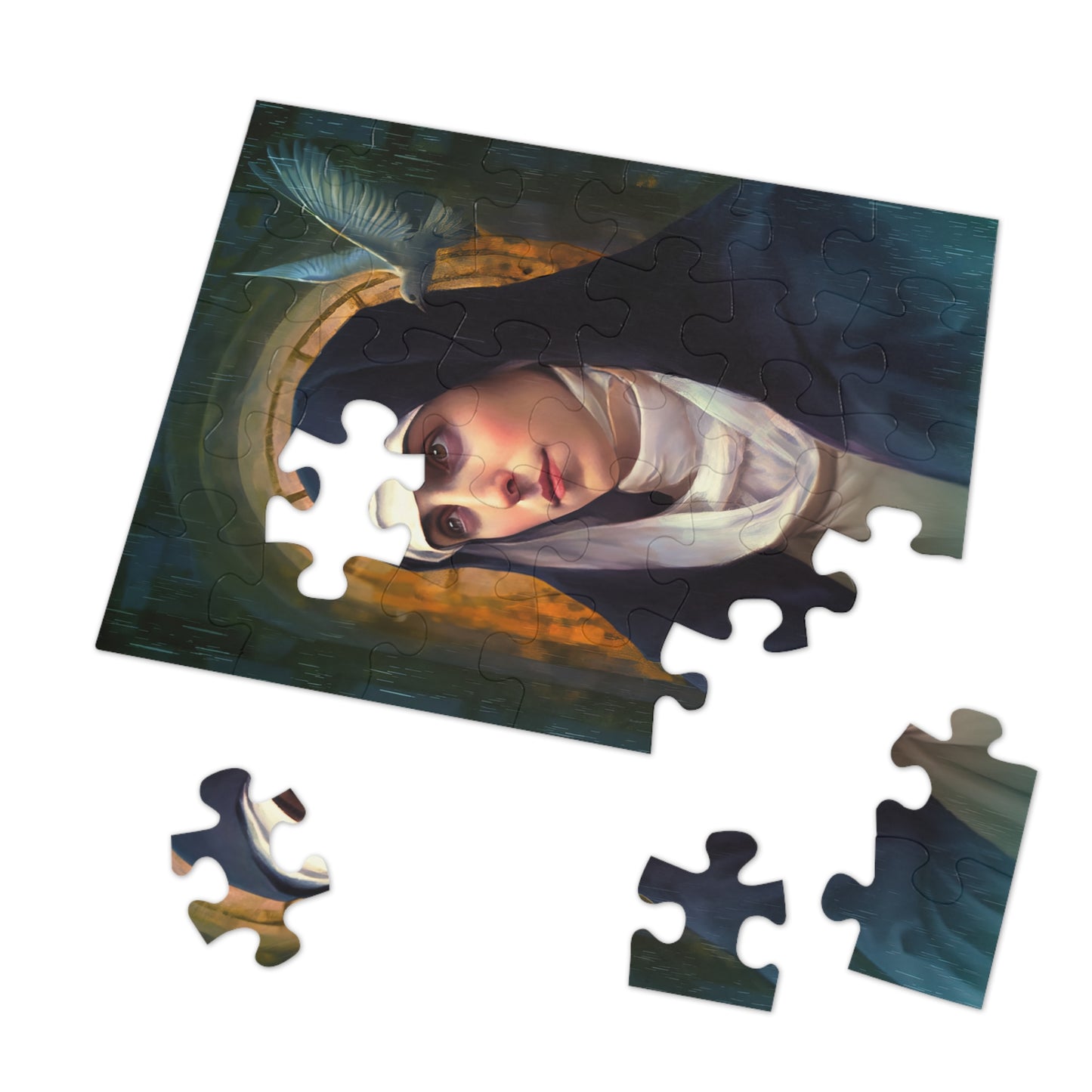 Saint Teresa of Avila - Puzzle and Keepsake Tin - Religious Jigsaw Puzzle (30, 110, 252, 500,1000-Piece) - Religious Puzzle