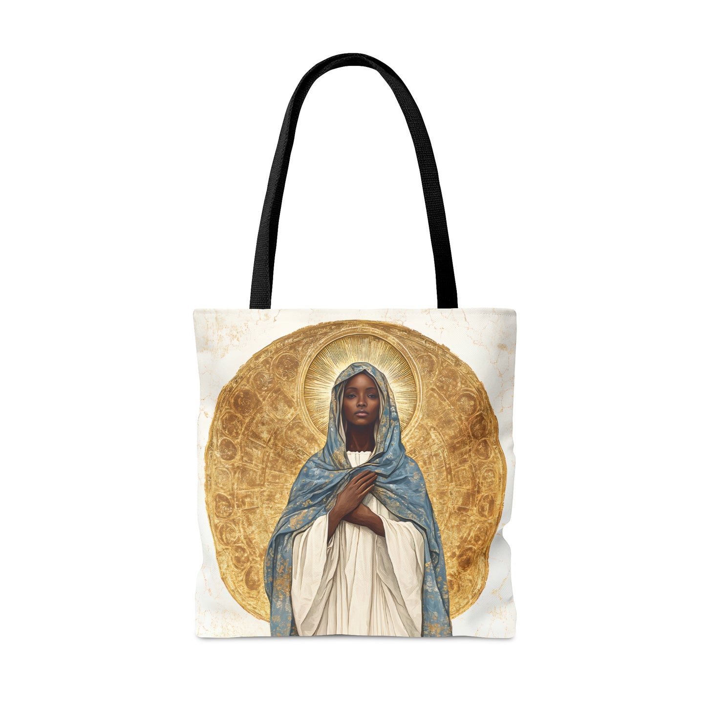 Our Lady of Kibeho- The Vision of Divine Peace Tote Bag - Large Medium Small Faith Art Bag - Catholic Faith Purse - Religious Carry All
