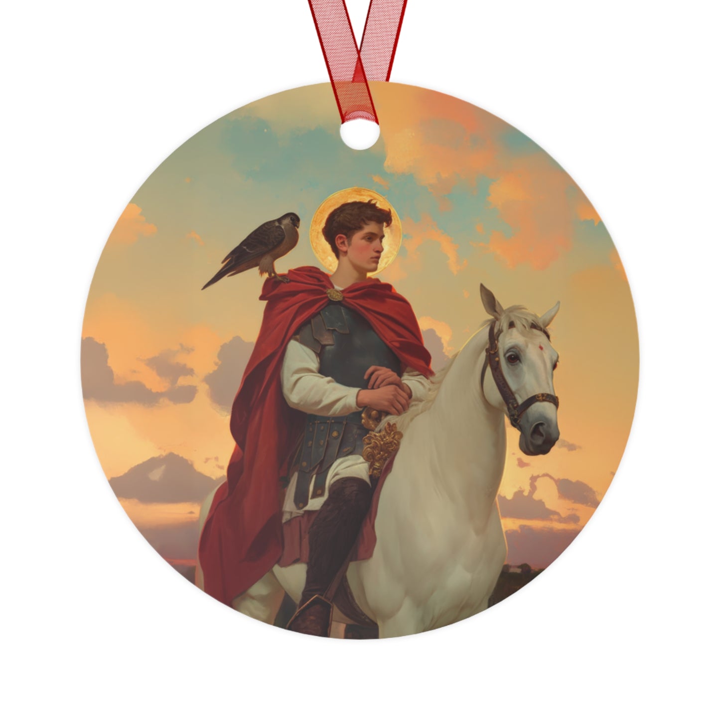 Saint Tryphon - Metal Ornament - Religious Holiday Christmas Ornament and Keepsake