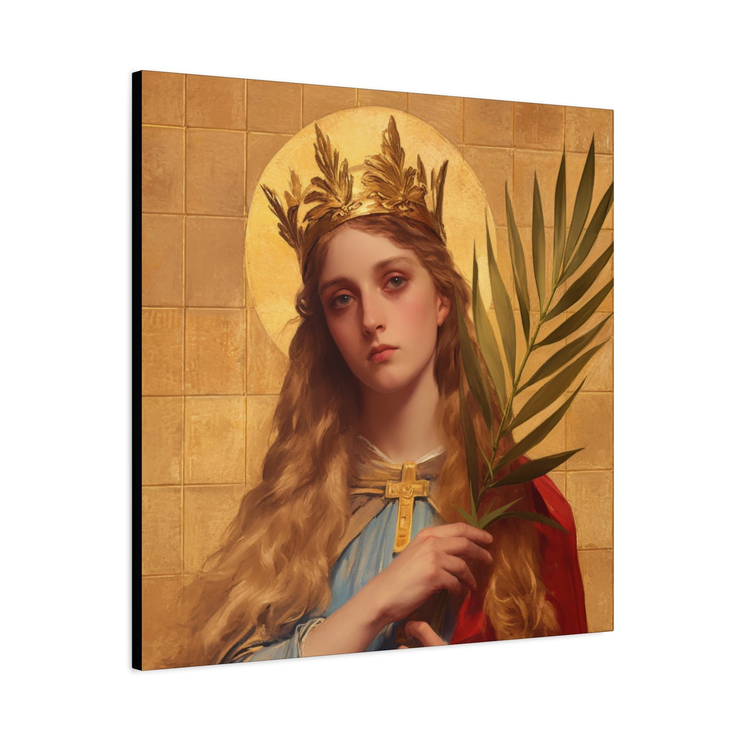 Saint Agrippina - Gallery Wrapped Canvas - Print - Religious Art for your Home - Catholic Art