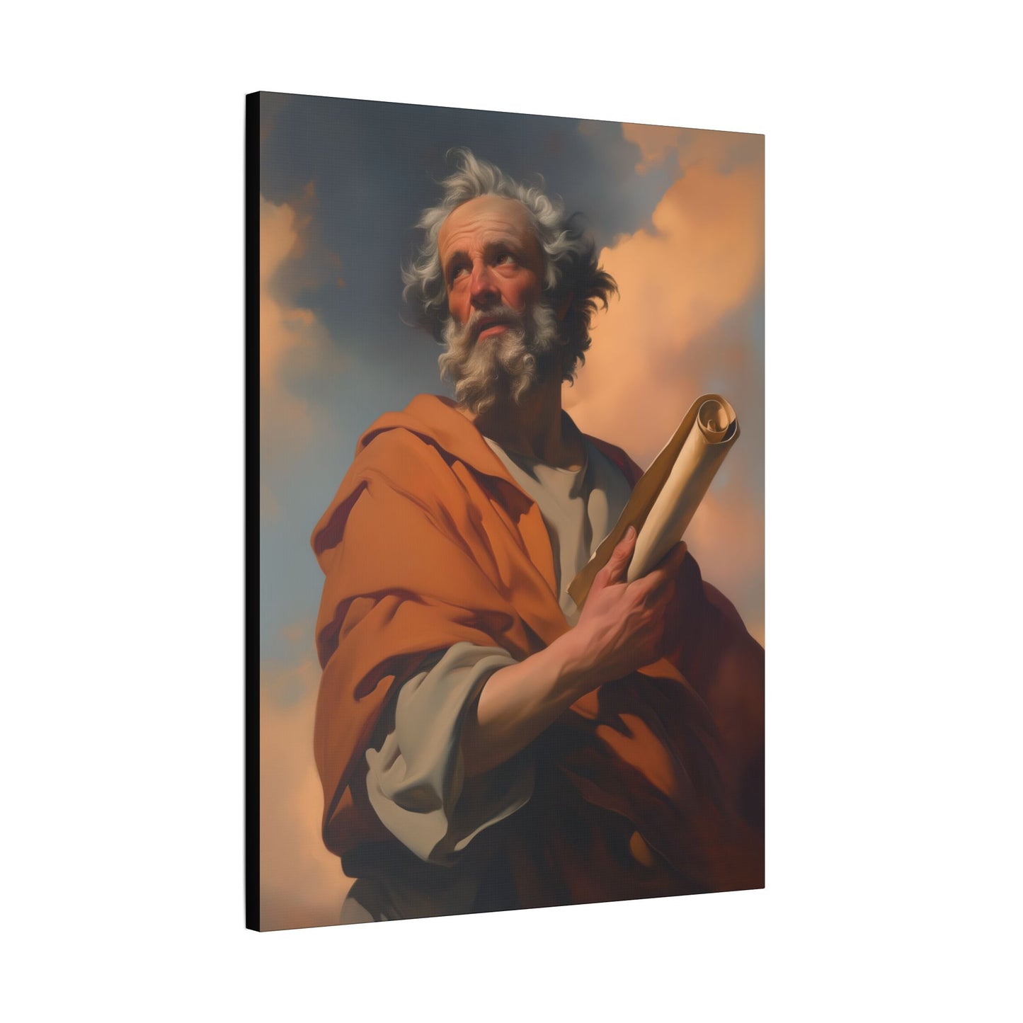 Saint Paul the Apostle-  Wrapped Canvas Print - Multiple Sizes - Catholic Home art Matte Canvas, Stretched