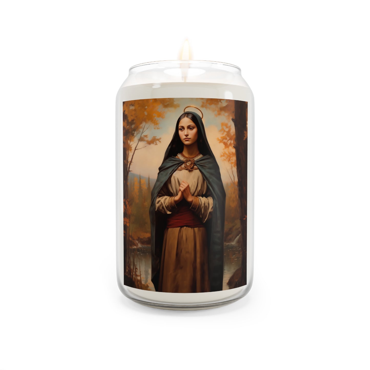 Saint Kateri Tekakwitha - Scented Prayer Candle, 13.75oz - Tall Size - Religious Prayer Candle - Catholic Art