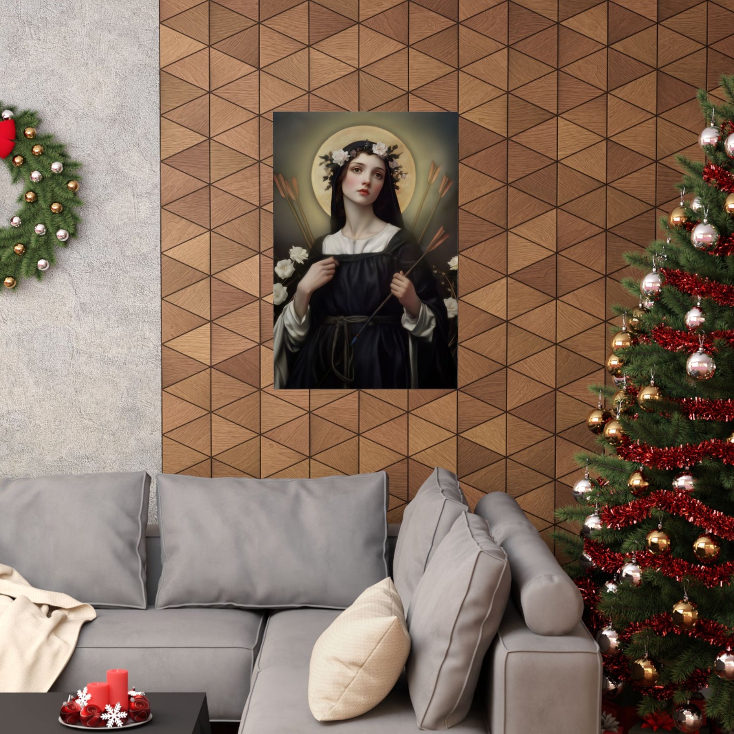 Saint Dorothy of Montau - Sanctified Souls Print - Multiple Sizes - Premium Matte Vertical Posters