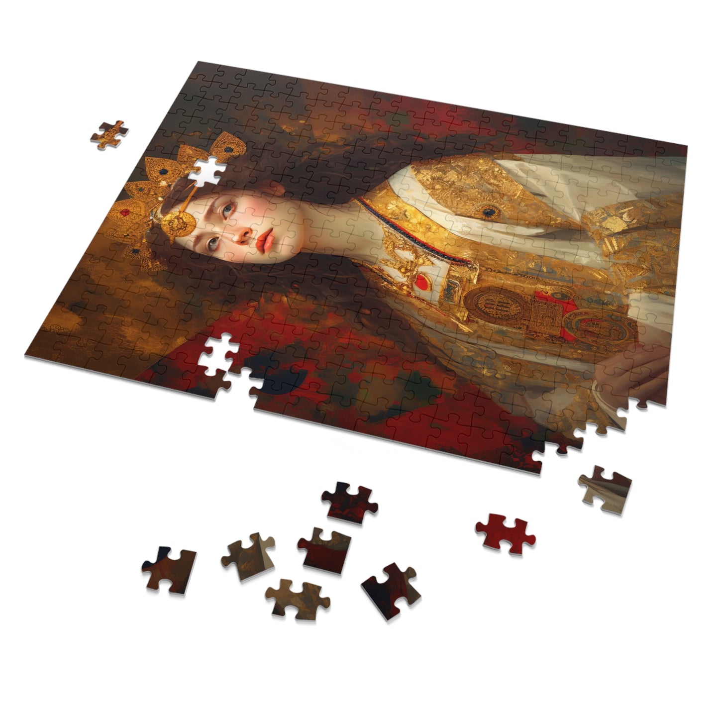 Saint Barbara - Puzzle and Keepsake Tin - Religious Jigsaw Puzzle (30, 110, 252, 500,1000-Piece) - Religious Puzzle