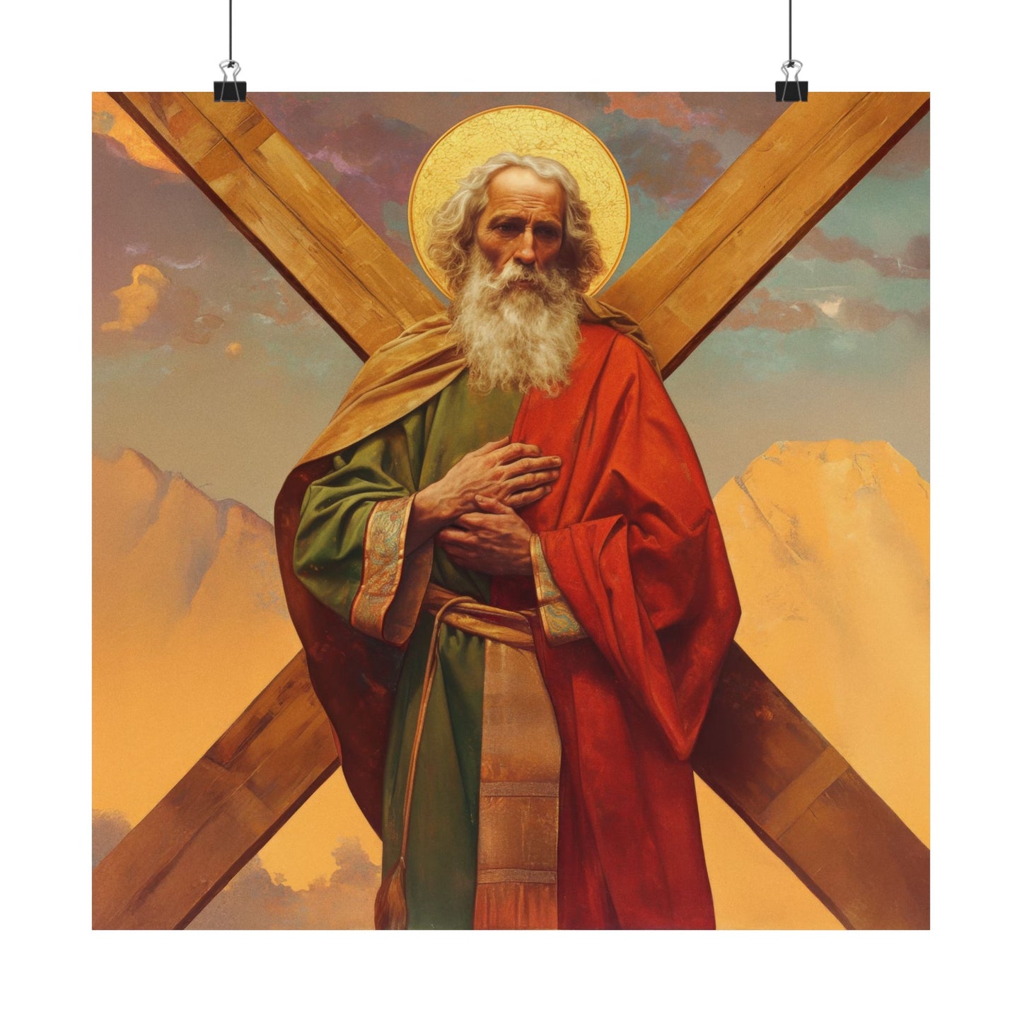 Copy of Copy of Saint John the Apostle - Sanctified Souls Print - Multiple Sizes - Premium Matte Vertical Posters