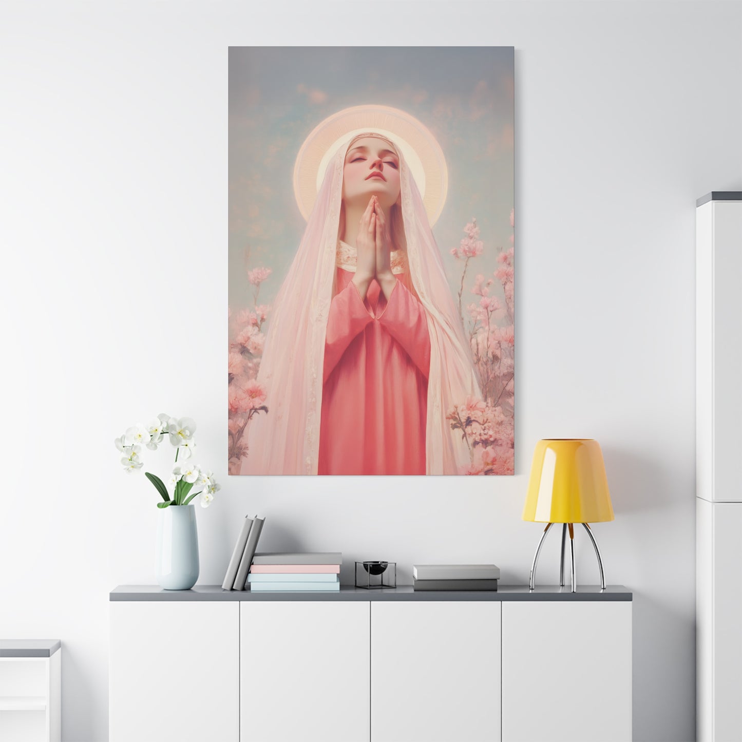 Saint Illuminata - Gallery Wrapped Canvas - Print - Religious Art for your Home - Catholic Art Print