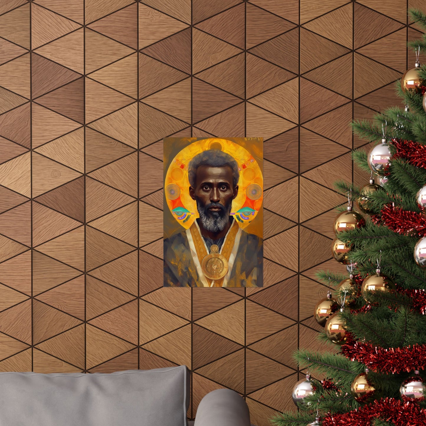 Saint Frumentius - Sanctified Souls Print - Multiple Sizes - Premium Matte Vertical Posters