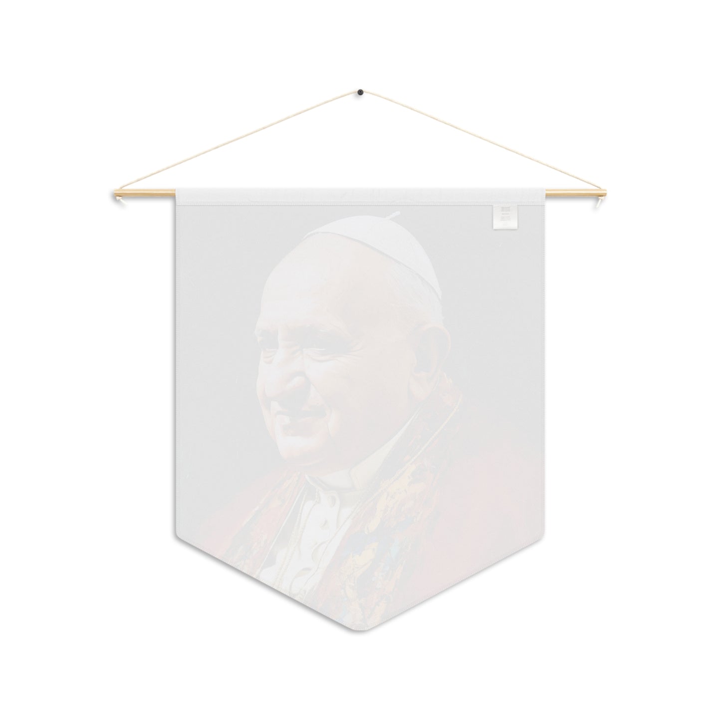 Pope Saint John XXIII Wall Banner / Wall Hanging / Pennant - Prayer room art - Catholic Home - Saint Art for your home - 18" x 21"