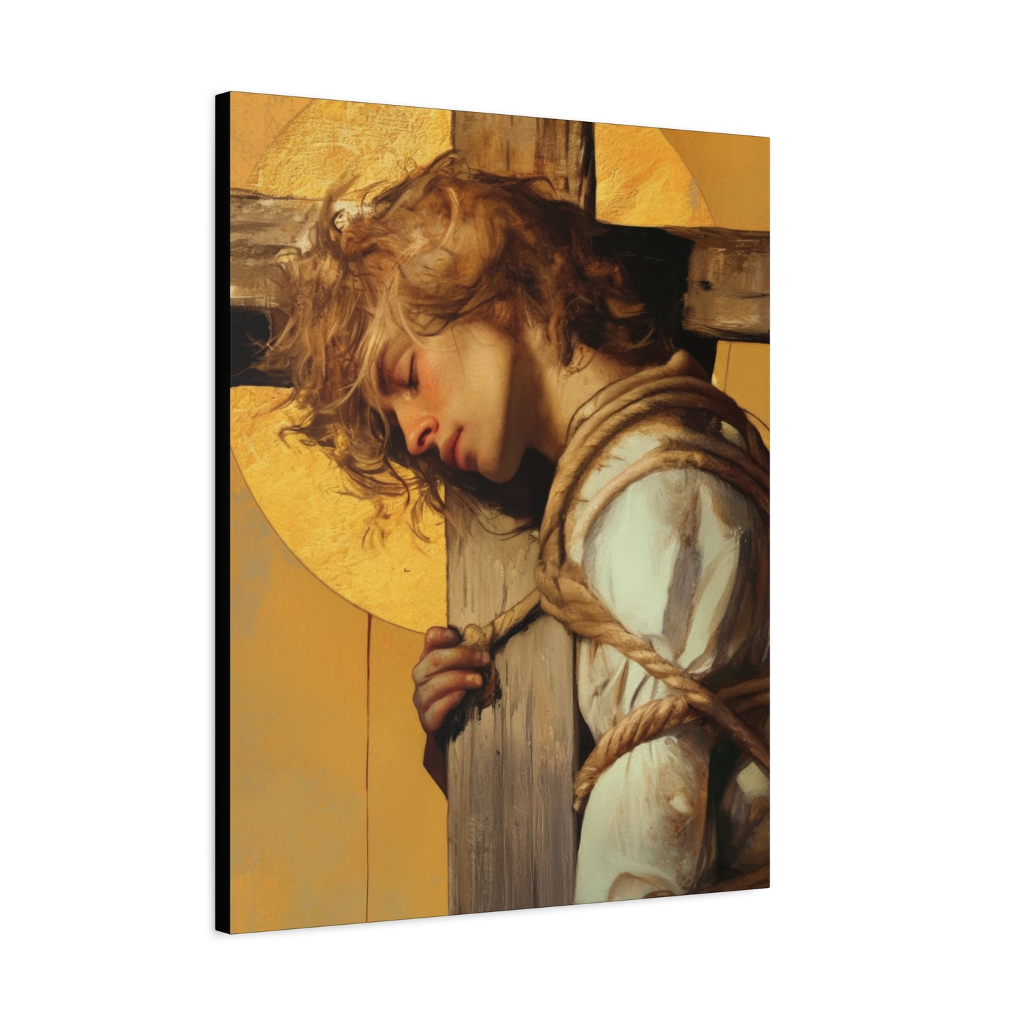 Saint Dismus, The 'Good Thief' - Gallery Wrapped Canvas - Print - Religious Art for your Home - Catholic Art