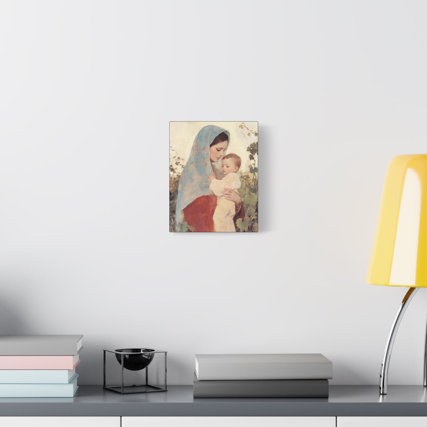 Our Lady of the Grapes / Out Lady of the Harvest - Gallery Wrapped Canvas - Print - Religious Art for your Home - Catholic Art