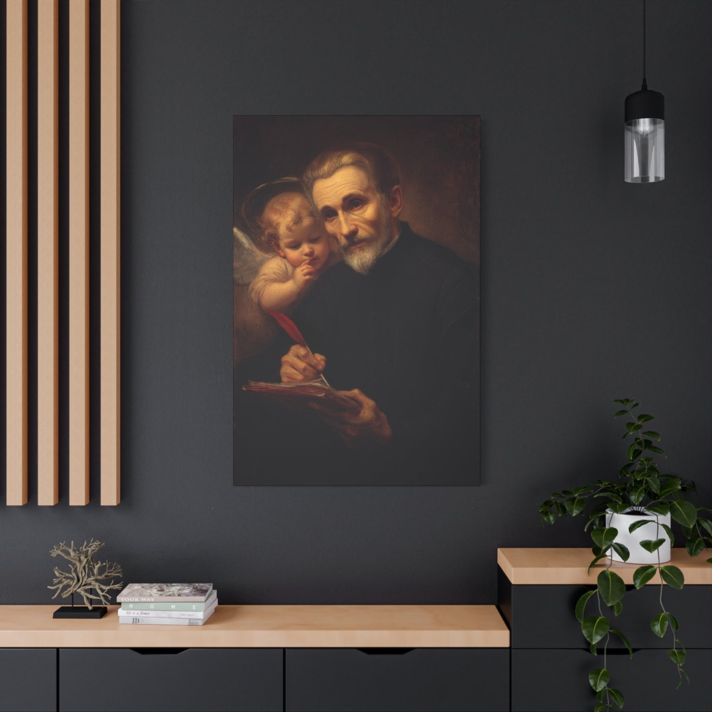 Saint Peter Canisius - Gallery Wrapped Canvas - Print - Religious Art for your Home - Catholic Art Print
