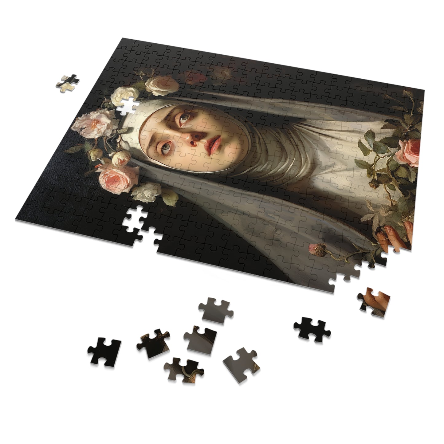 Saint Rose of Lima - Puzzle and Keepsake Tin - Religious Jigsaw Puzzle (30, 110, 252, 500,1000-Piece) - Religious Puzzle