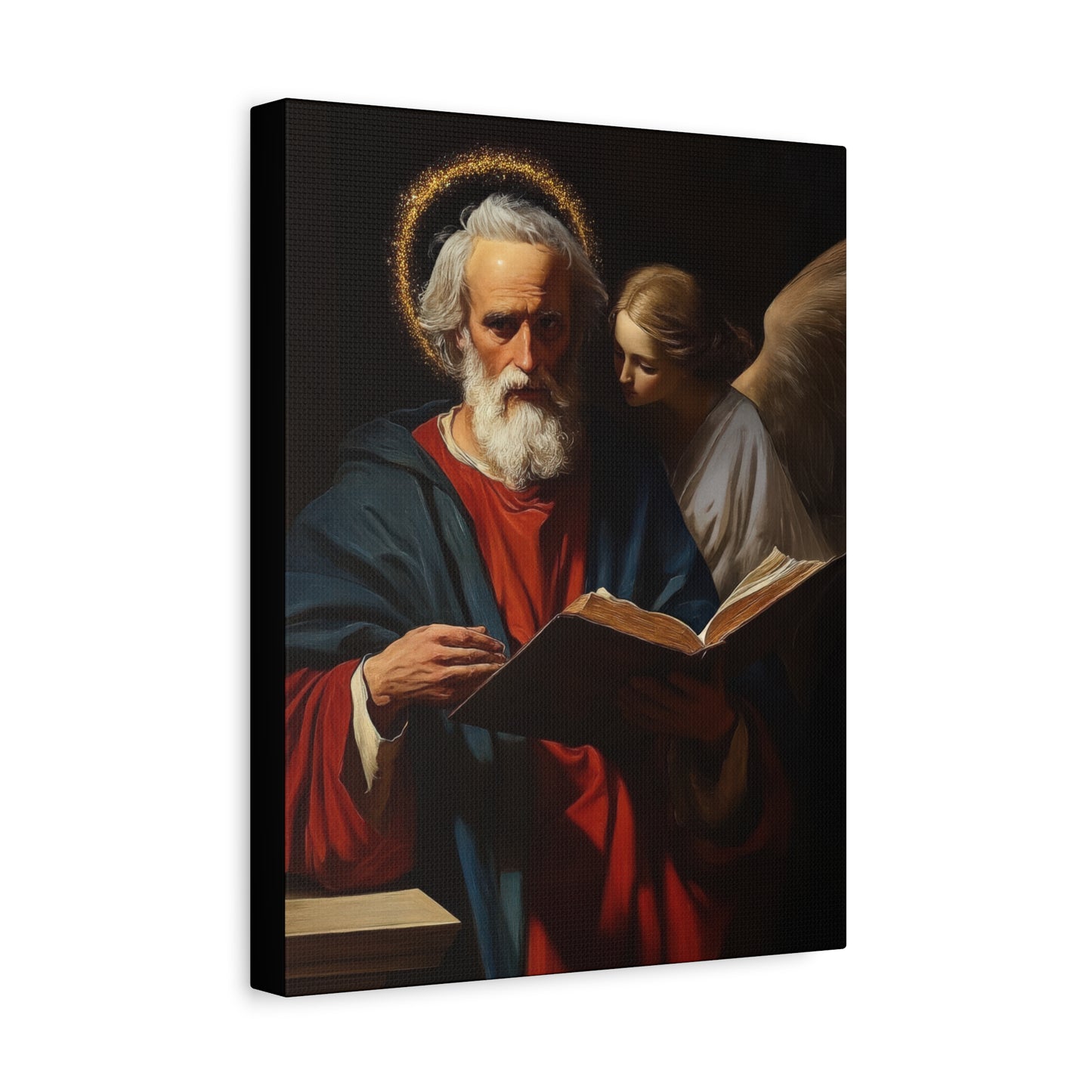 Saint Matthew the Apostle - Gallery Wrapped Canvas - Print - Religious Art for your Home - Catholic