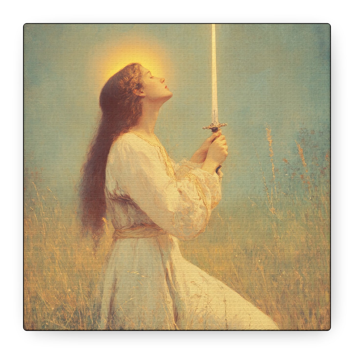 St. Joan of Arc - Catholic Saint Canvas Print
