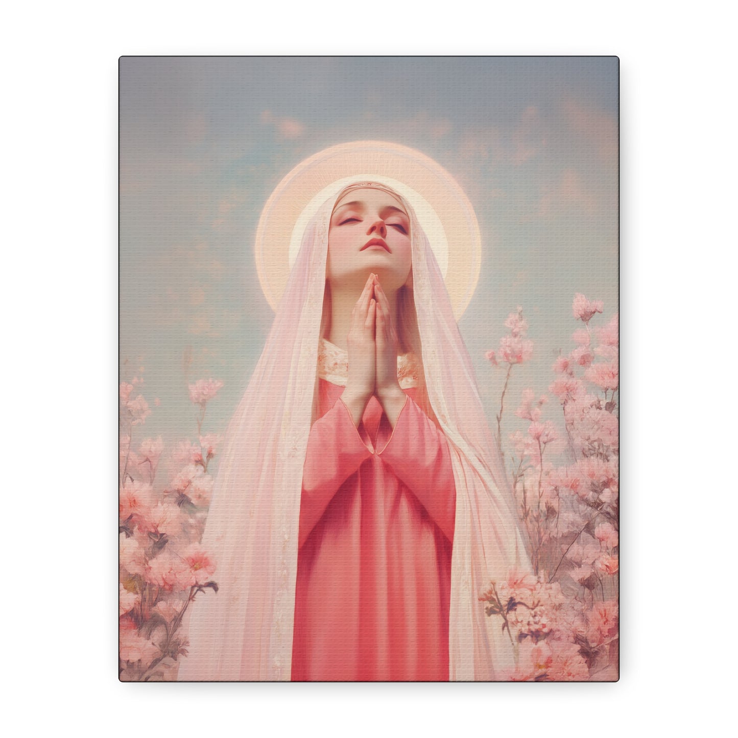 Saint Illuminata - Gallery Wrapped Canvas - Print - Religious Art for your Home - Catholic Art Print