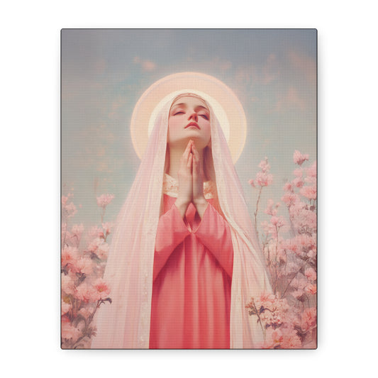 Saint Illuminata - Gallery Wrapped Canvas - Print - Religious Art for your Home - Catholic Art Print