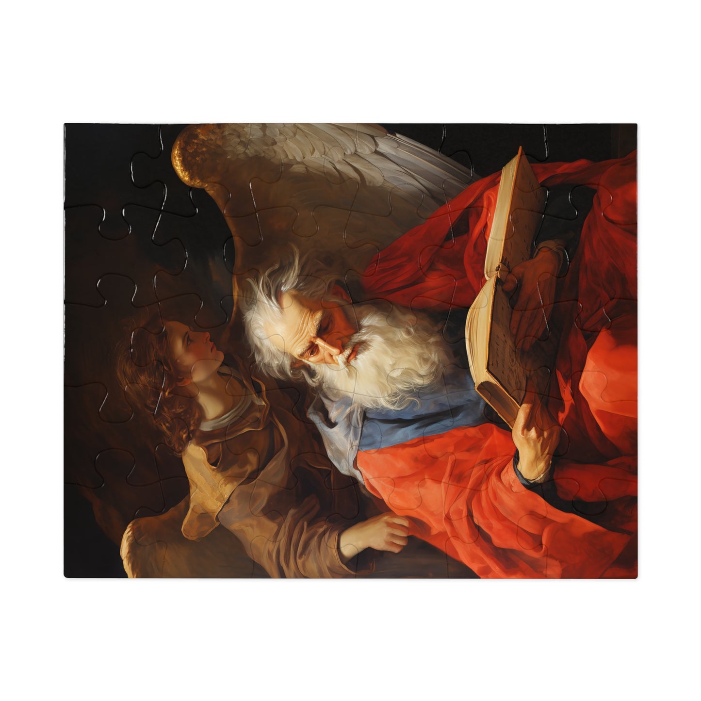 Saint Matthew - Puzzle and Keepsake Tin - Religious Jigsaw Puzzle (30, 110, 252, 500,1000-Piece) - Religious Puzzle