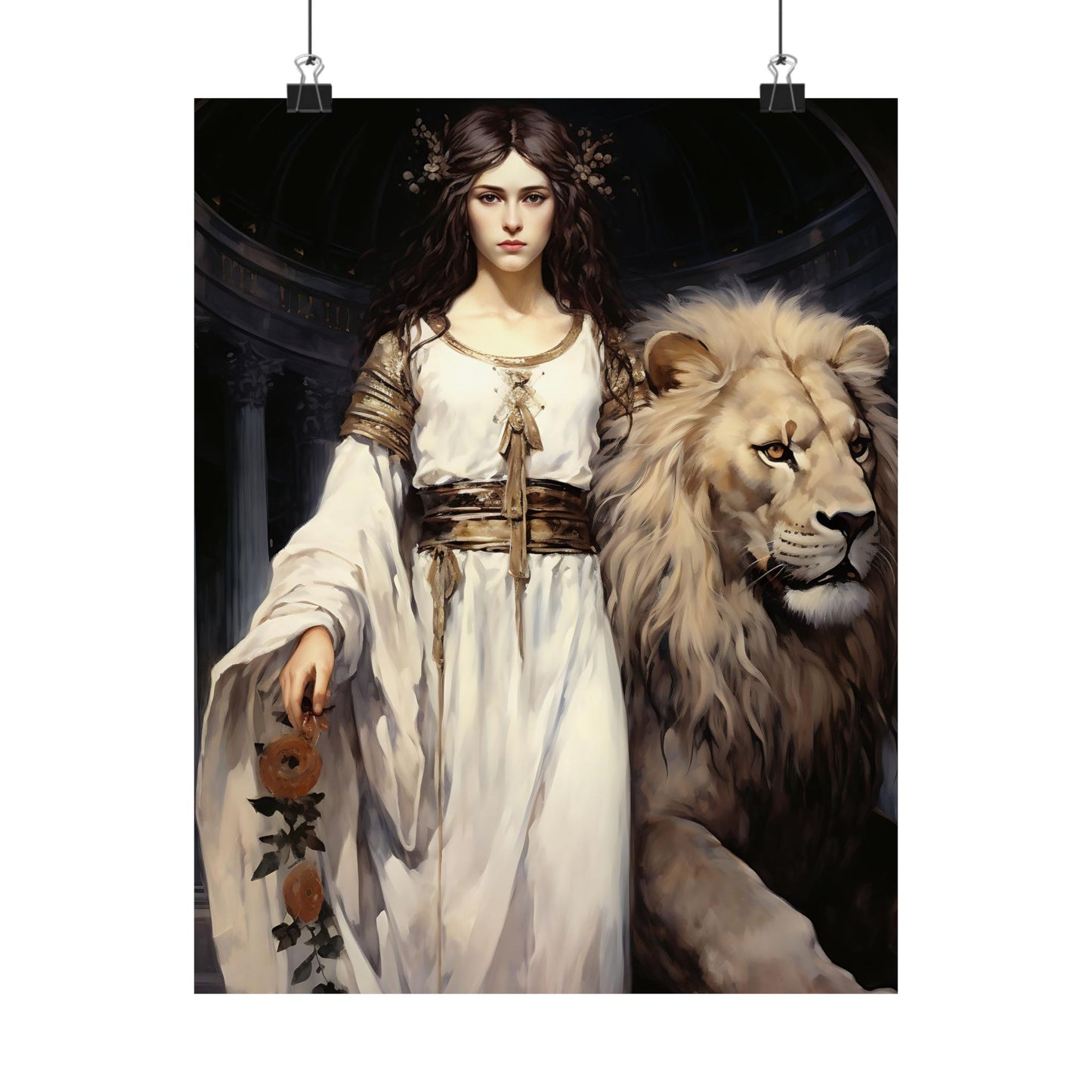 Saint Euphemia Print - Sanctified Souls Print - Multiple Sizes - Premium Matte Vertical Posters