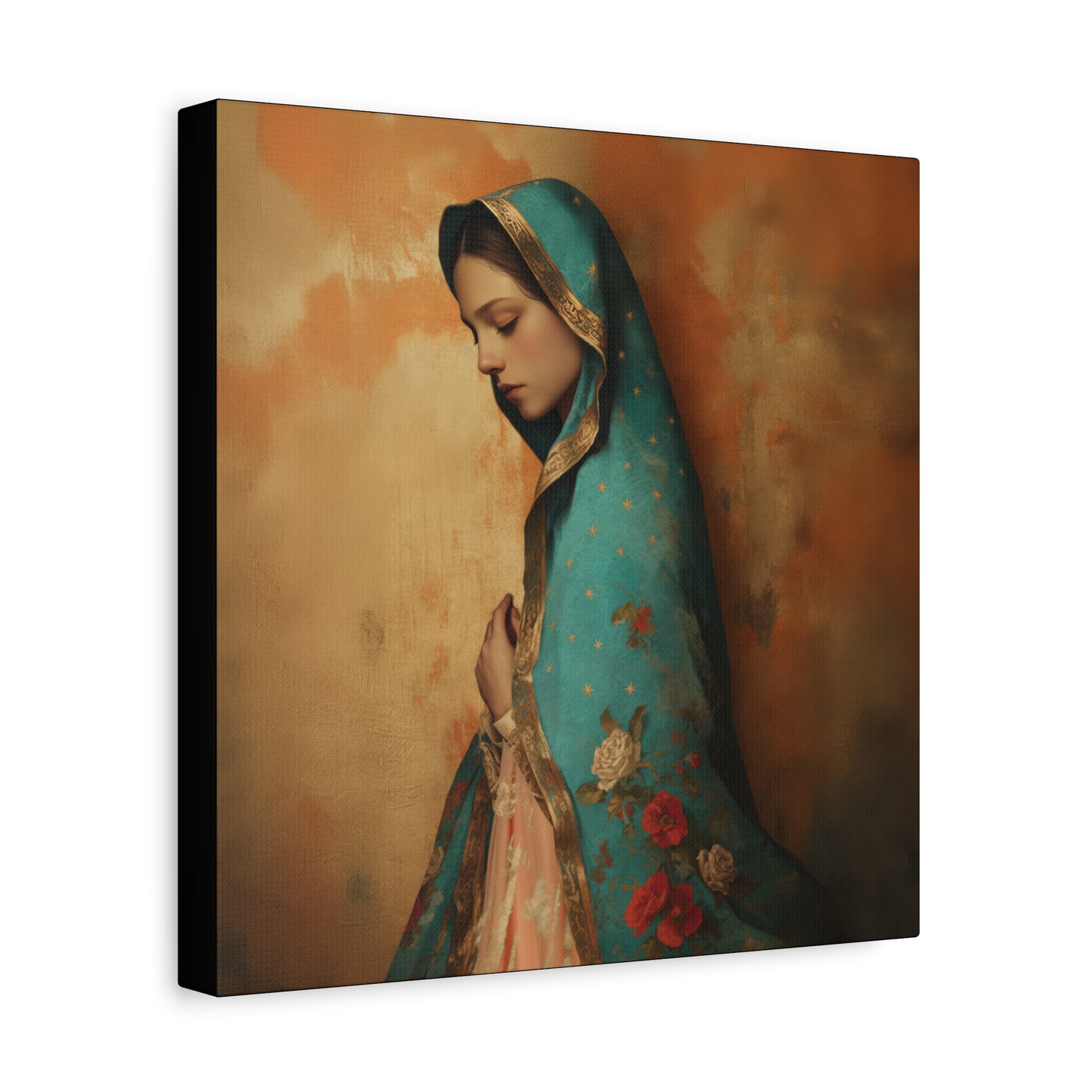 Our Lady of Guadalupe - Gallery Wrapped Canvas - Print - Religious Art for your Home - Catholic Art
