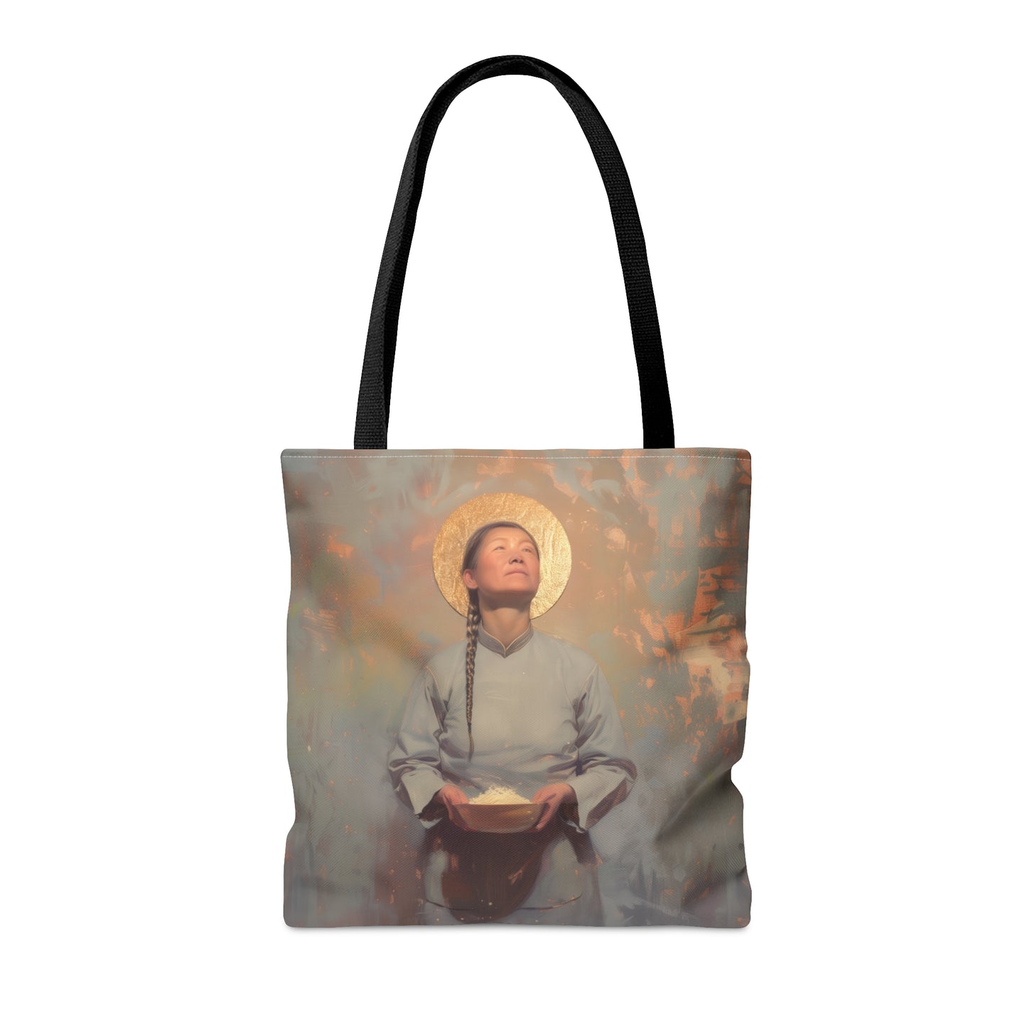 Saint Martha Wang - Chinese Martyr Saint - Tote Bag - Large Medium Small Faith Art Bag - Catholic Faith Purse