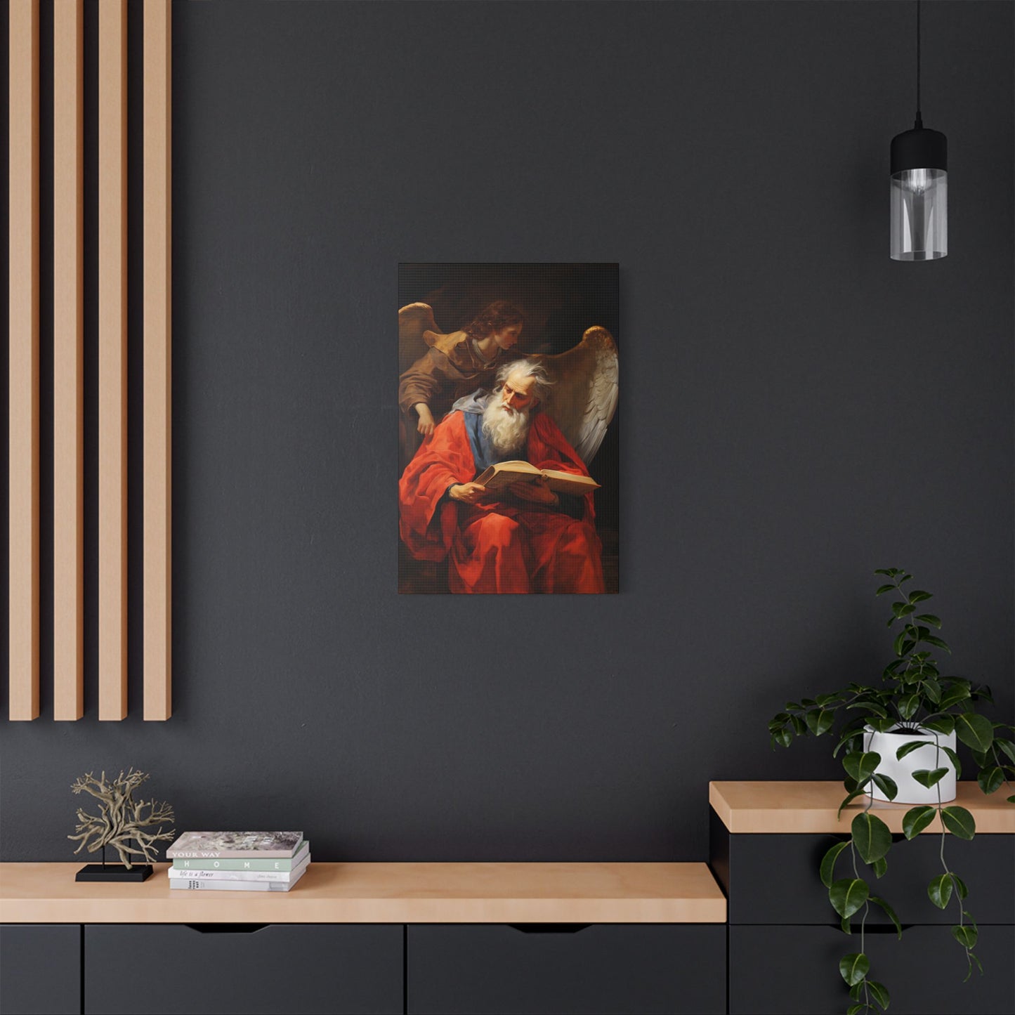Saint Matthew the Apostle - Museum Wrapped Canvas - Sanctified Souls Print - Religious Art for your Home