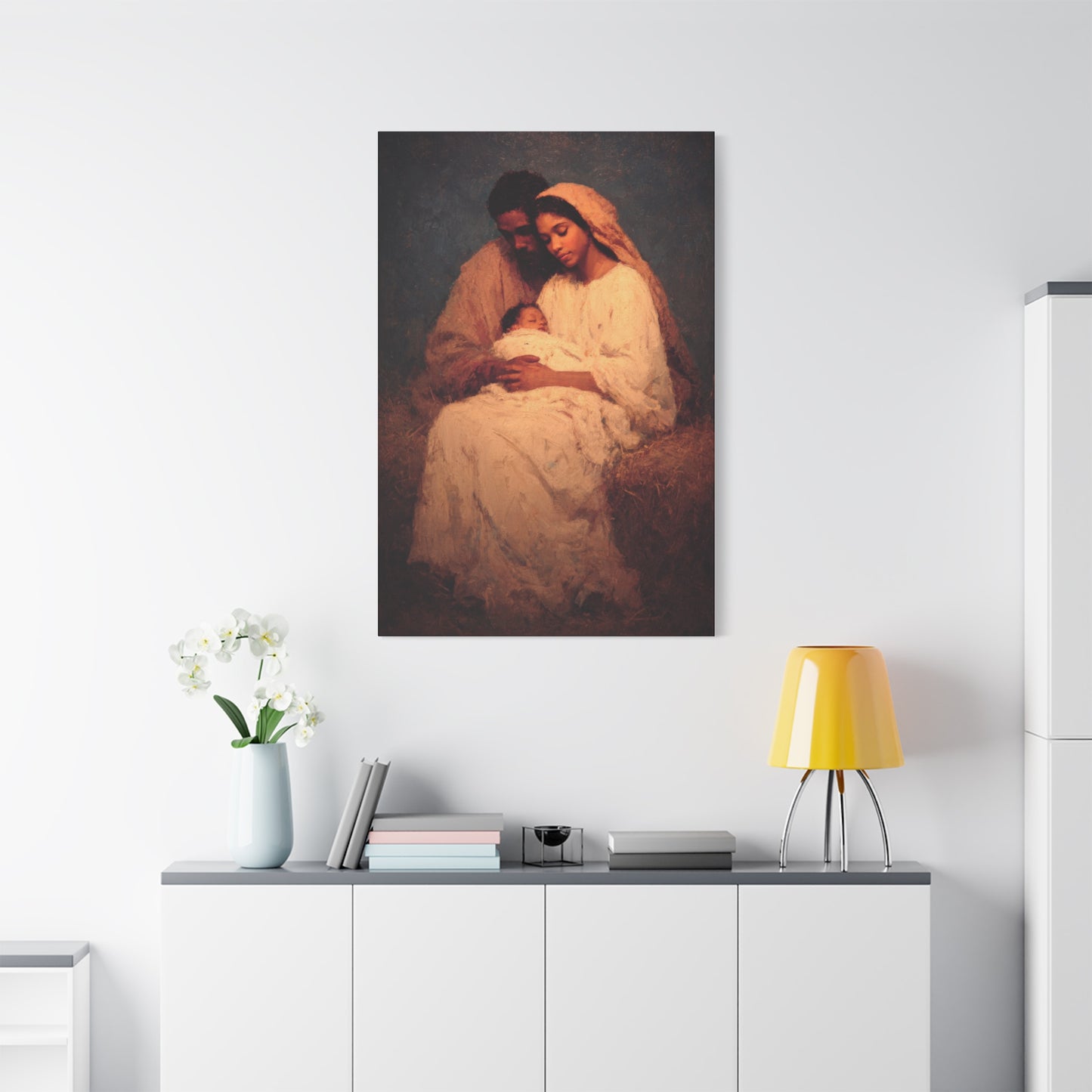 Love Made Visible in the Holy Family - Gallery Wrapped Canvas - Print - Religious Art for your Home - Catholic