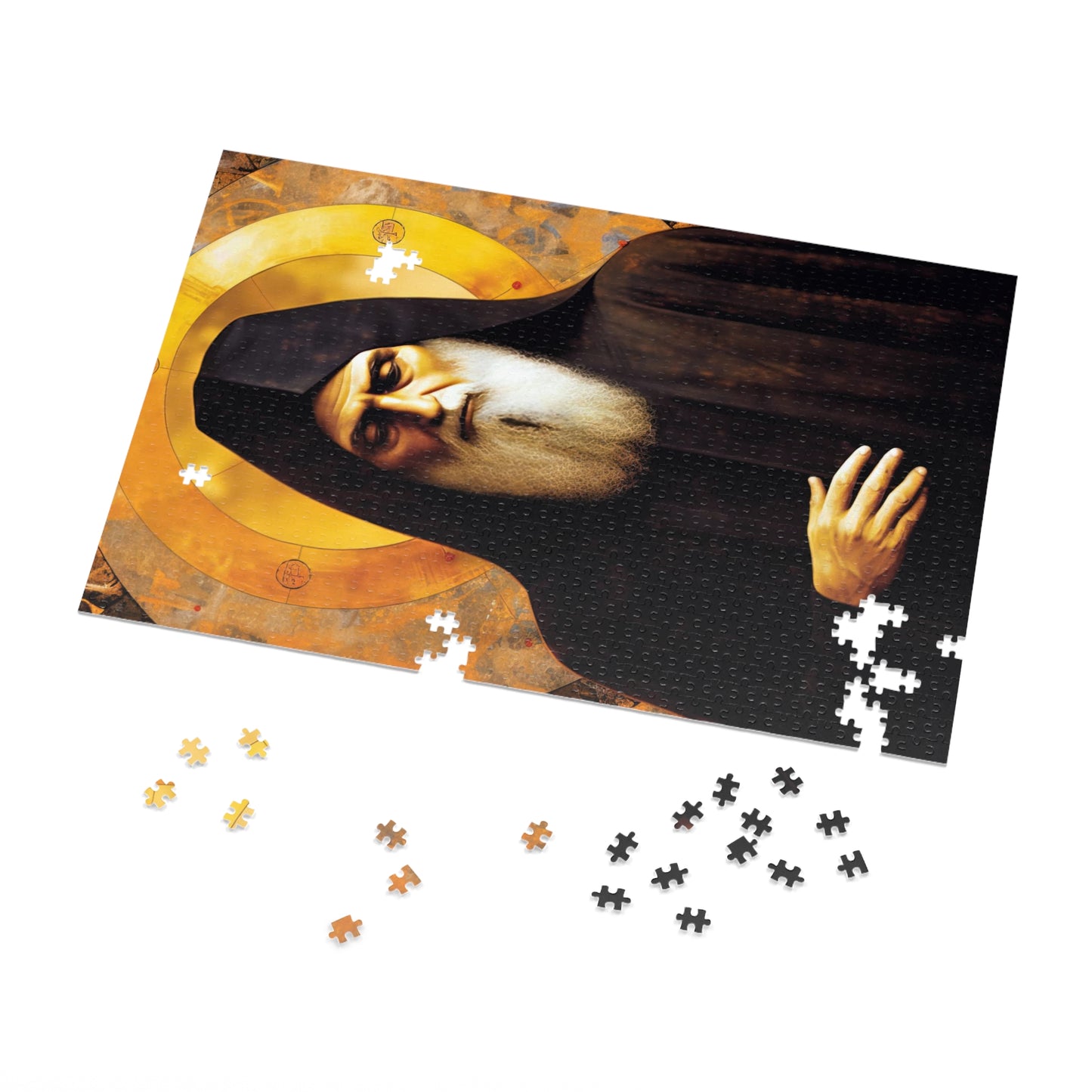 Saint Charbel Makhlouf - Puzzle and Keepsake Tin - Religious Jigsaw Puzzle (30, 110, 252, 500,1000-Piece) - Religious Puzzle