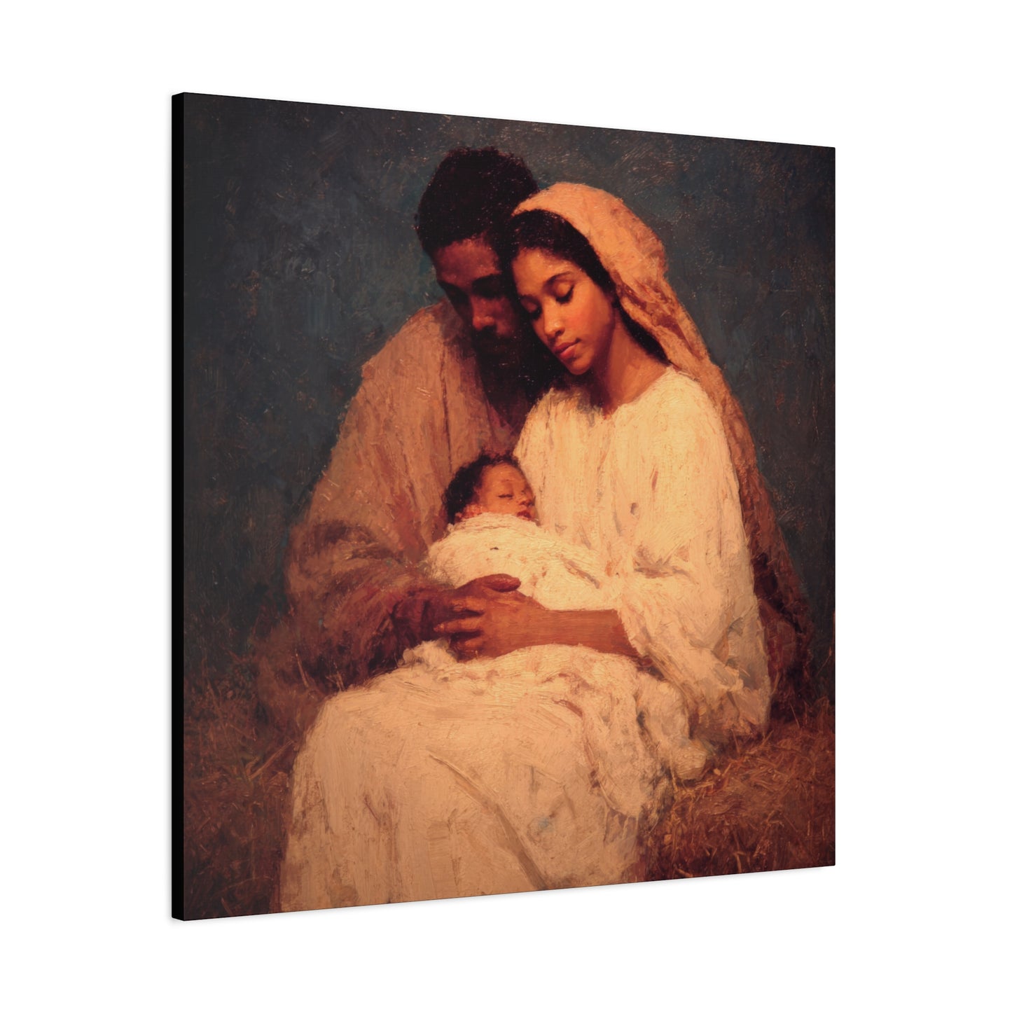 Love Made Visible in the Holy Family - Gallery Wrapped Canvas - Print - Religious Art for your Home - Catholic