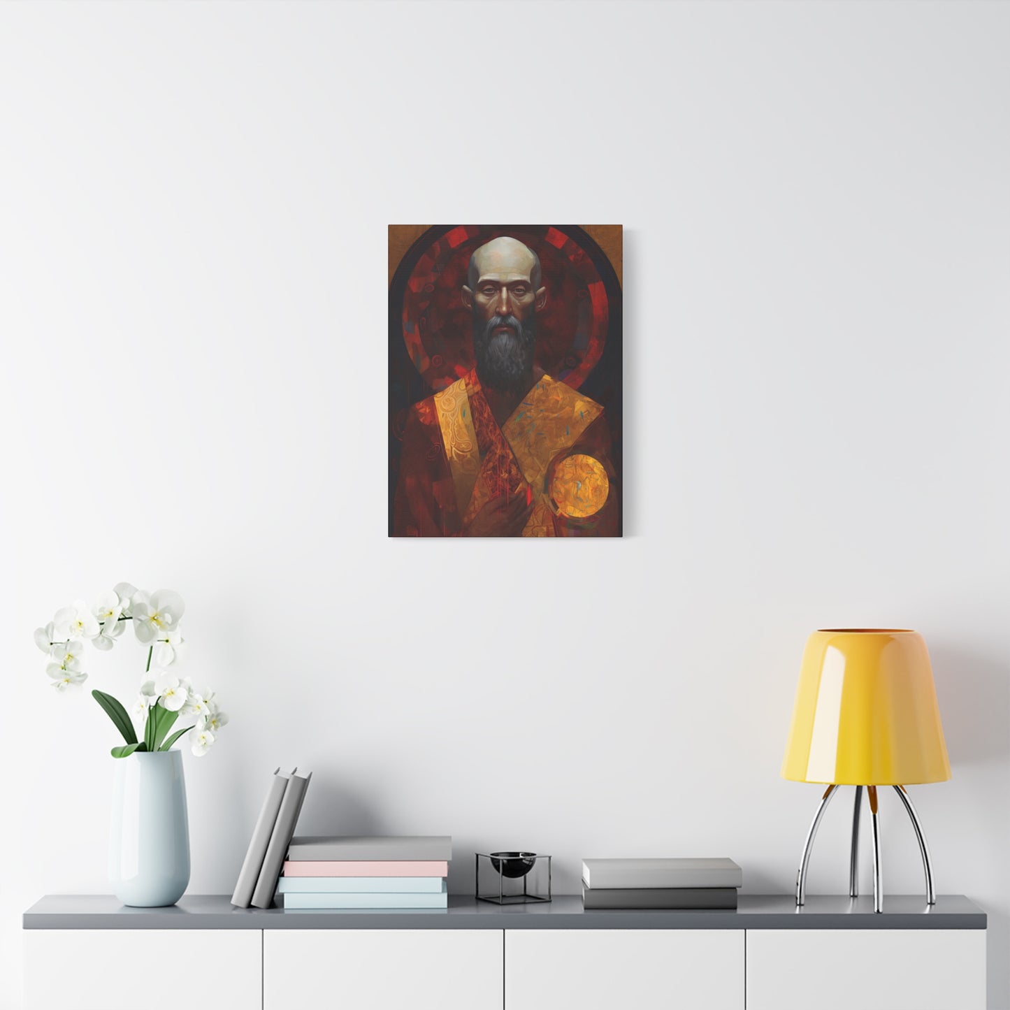 Saint Bartholomew Canvas Print - Multiple Sizes - Catholic Home art - Museum Wrapped Canvas - Sanctified Souls Print