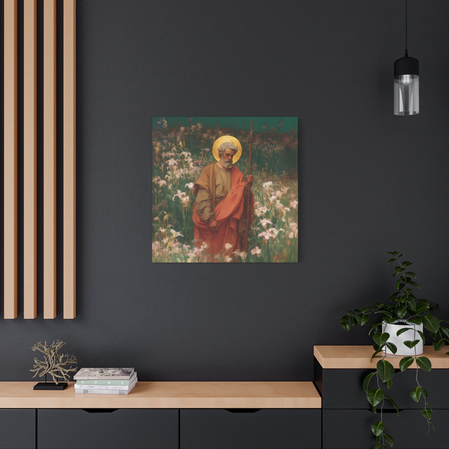 Saint James the Lesser -  Museum Wrapped Canvas - Sanctified Souls Print - Religious Art for your Home - Catholic Patron Saint Art