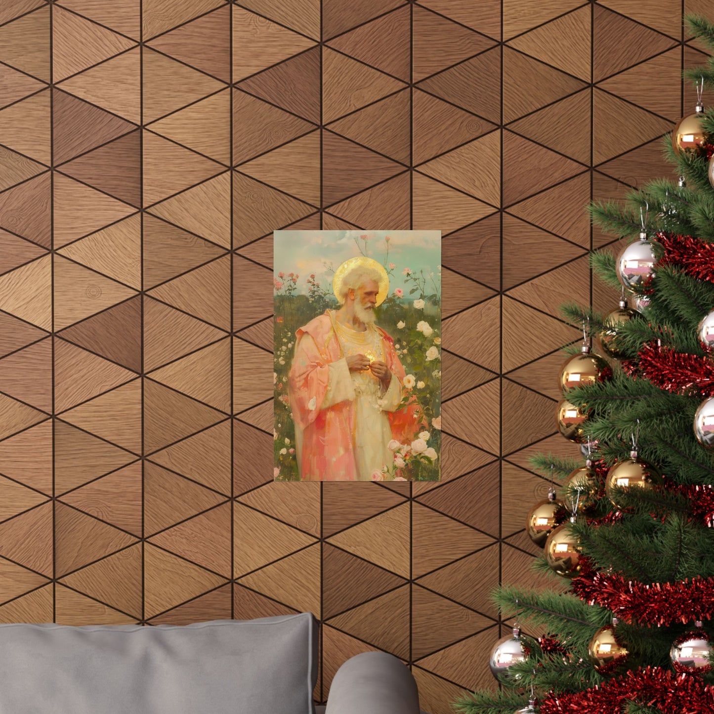 Saint Valentine -  Catholic Art - Multiple Sizes - Premium Posters - Catholic Art - Christian Home - Catholic Saint Art