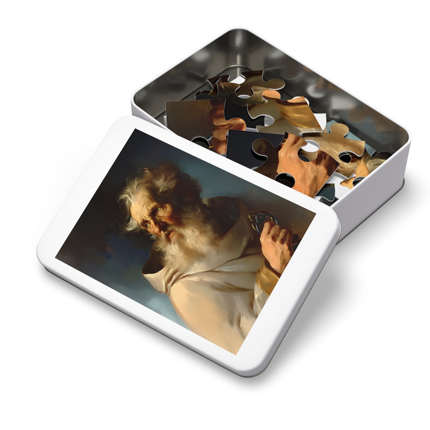Saint Peter the Apostle - Puzzle and Keepsake Tin - Religious (30, 110, 252, 500,1000) - Religious Puzzle - Gifts for Catholics