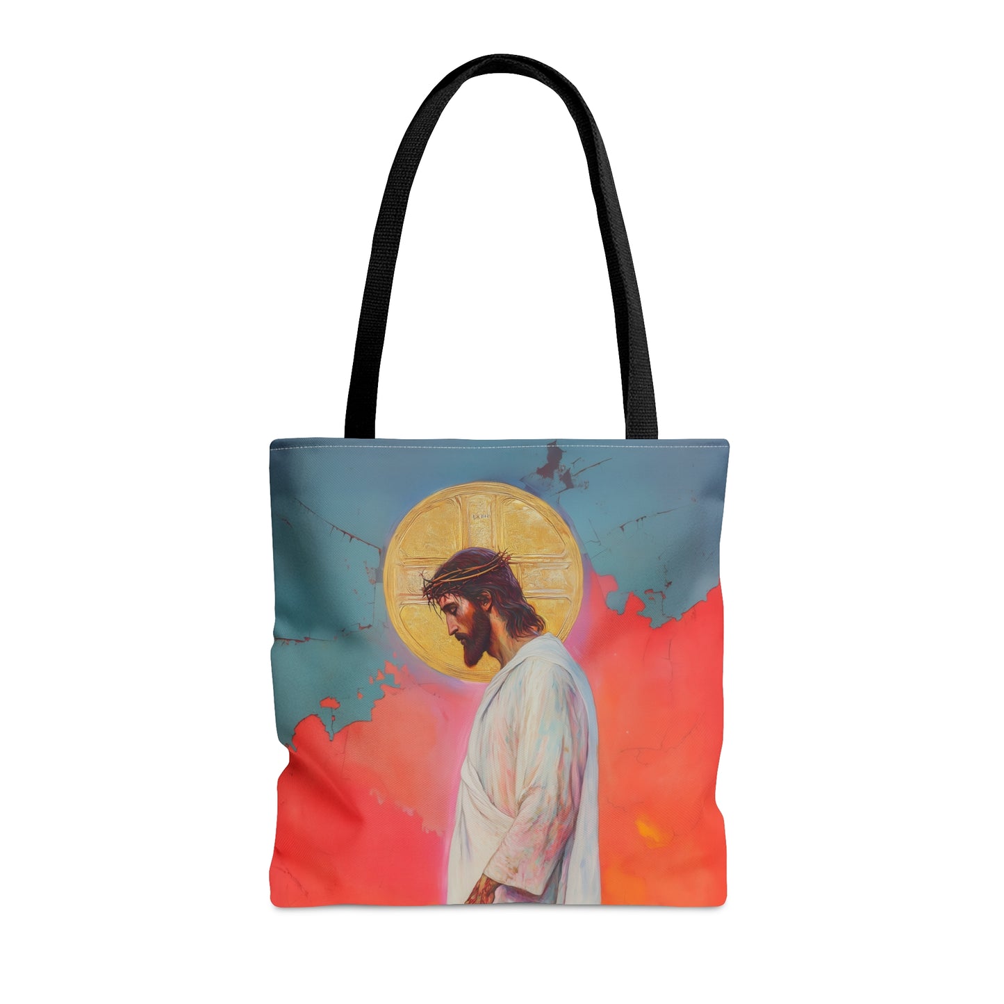From the Tomb, Eternal Life Tote Bag - Large Medium Small Faith Art Bag - Catholic Faith Purse - Double Sided
