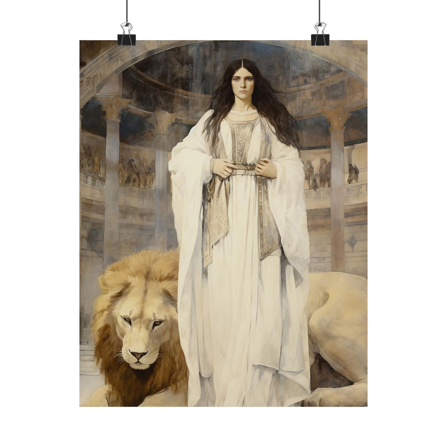 Saint Euphemia Print - Sanctified Souls Print - Multiple Sizes - Premium Matte Vertical Posters