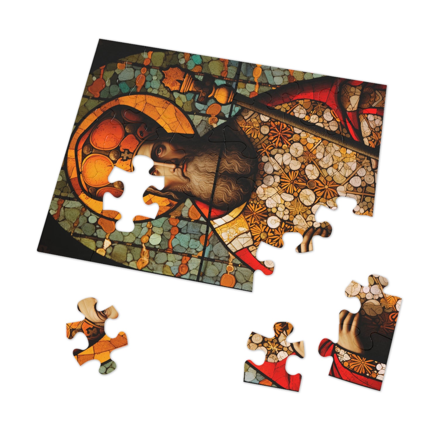Saint Henry II - Puzzle and Keepsake Tin - Religious Jigsaw Puzzle (30, 110, 252, 500,1000-piece) - Religious Puzzle