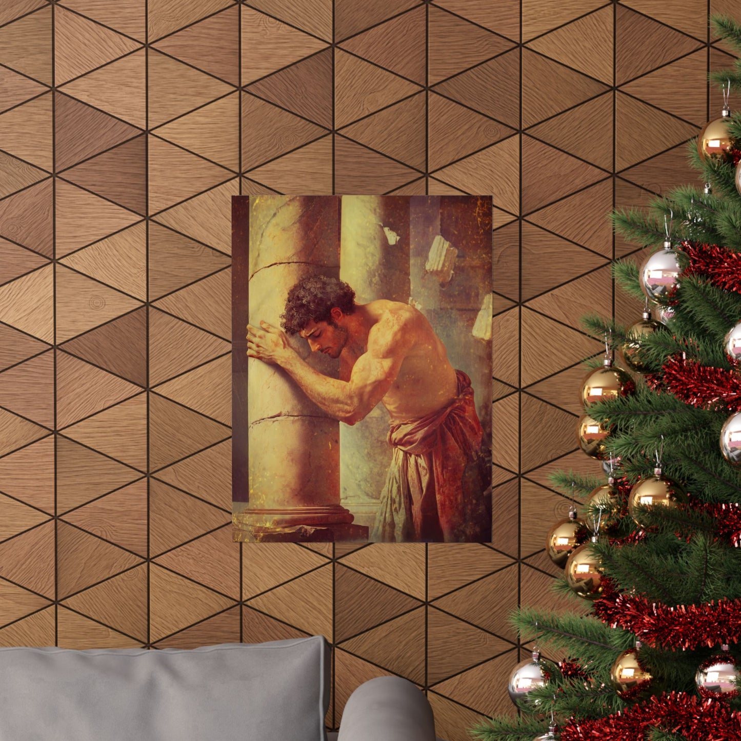 Samson - Sanctified Souls Print - Multiple Sizes - Premium Matte Vertical Posters - Catholic Christian Home Decor Art