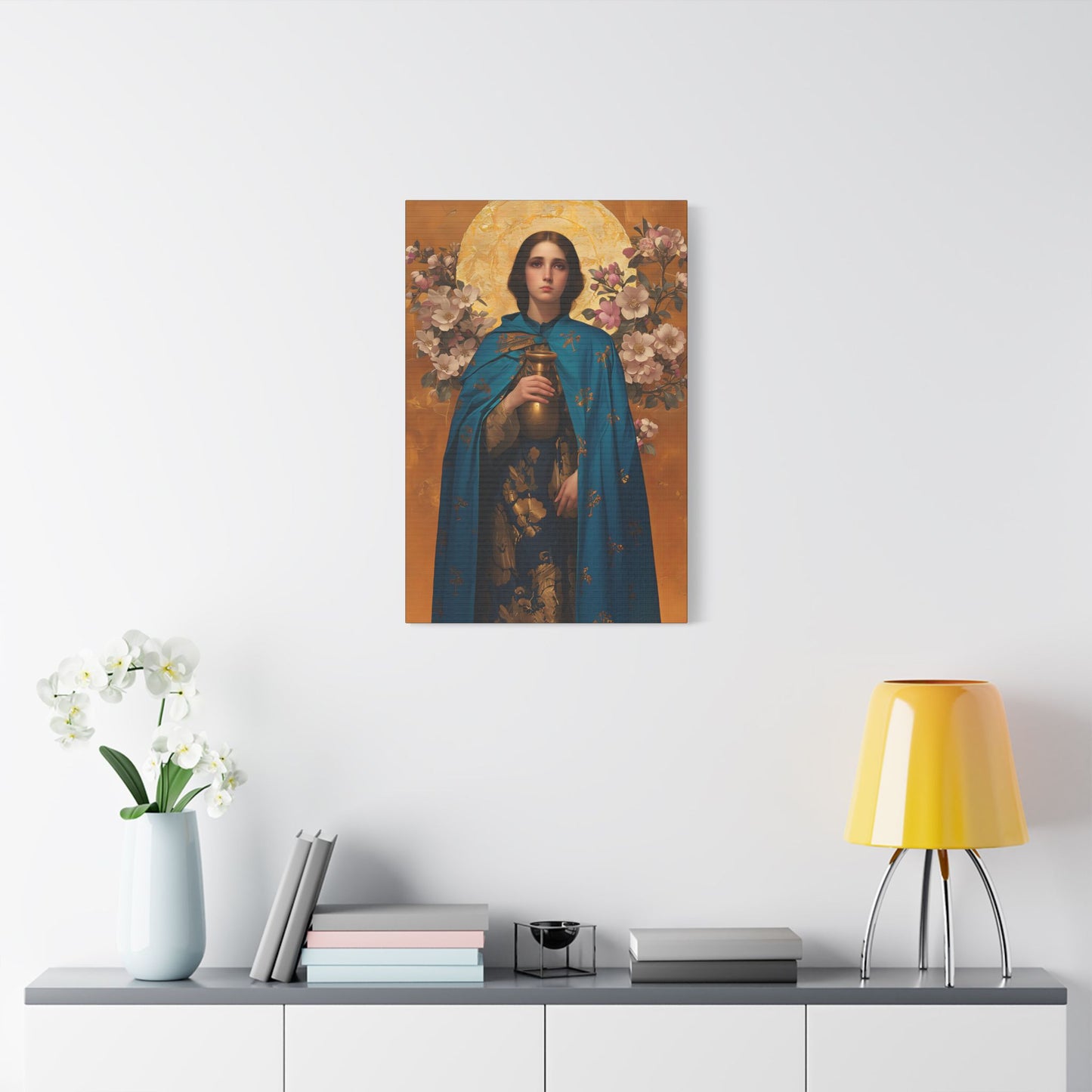 Anastasia the Patrician of Alexandria  - Museum Wrapped Canvas - Sanctified Souls Print - Religious Art