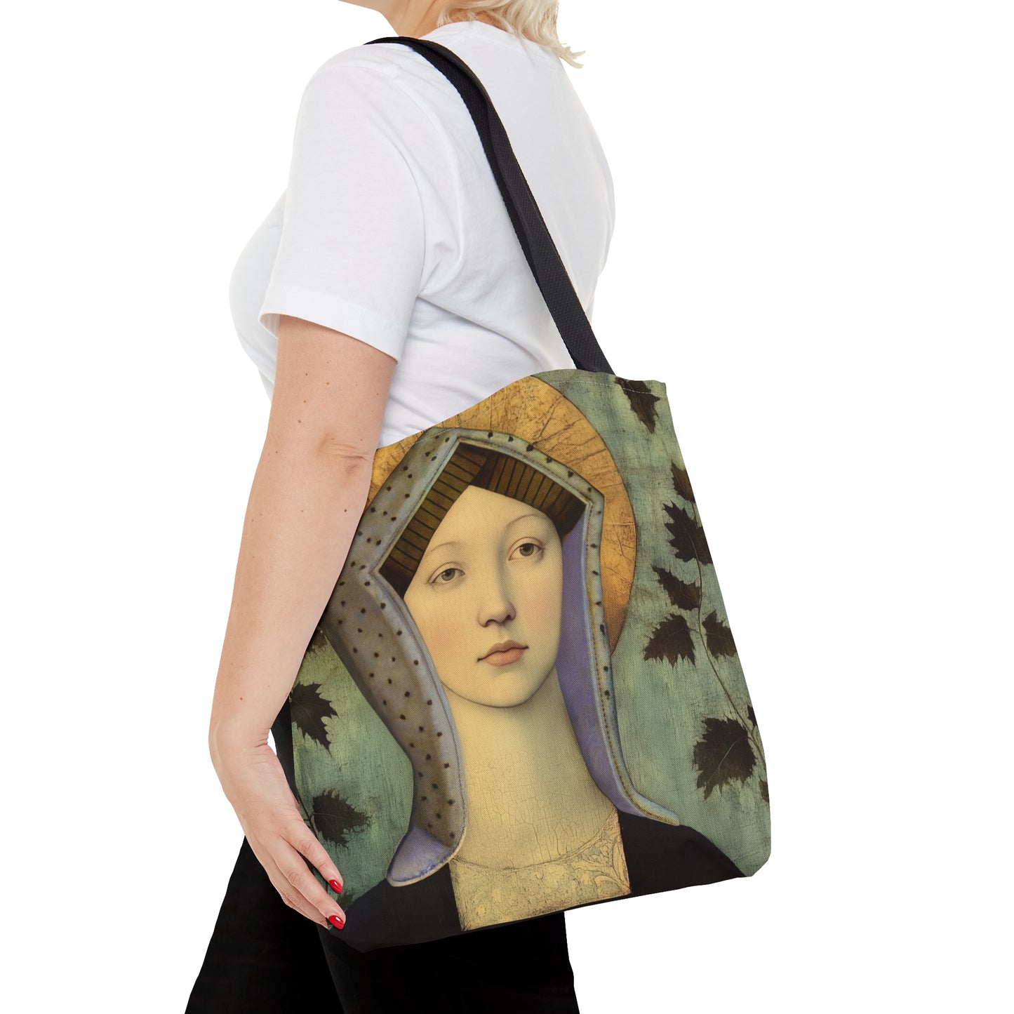 Blessed Margaret Pole Tote Bag - Large Medium Small Faith Art Bag - Catholic Faith Purse - Double Sided