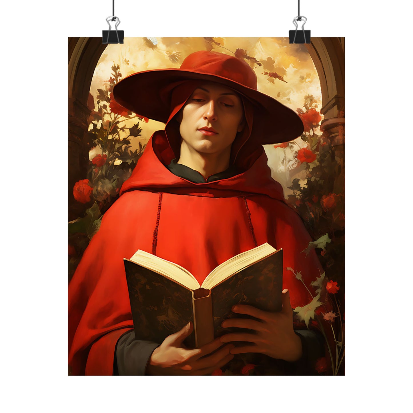 Saint Bonaventure - Sanctified Souls Print - Multiple Sizes - Premium Matte Vertical Posters