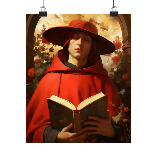 Saint Bonaventure - Sanctified Souls Print - Multiple Sizes - Premium Matte Vertical Posters