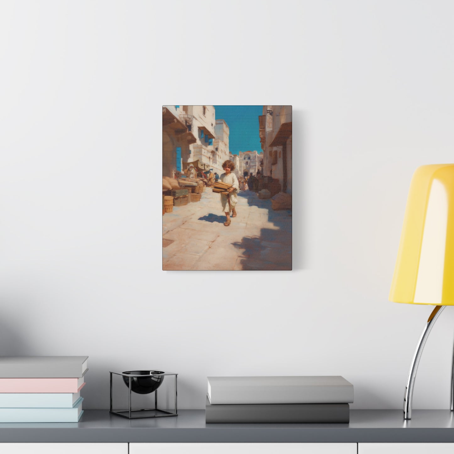 Nazareth and the Hidden Light of Christ - Gallery Wrapped Canvas - Print - Religious Art for your Home - Catholic Art