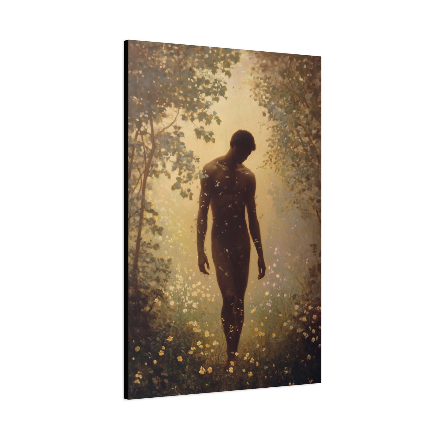 Saint Adam - Museum Wrapped Canvas - Sanctified Souls Print - Religious Art for your Home